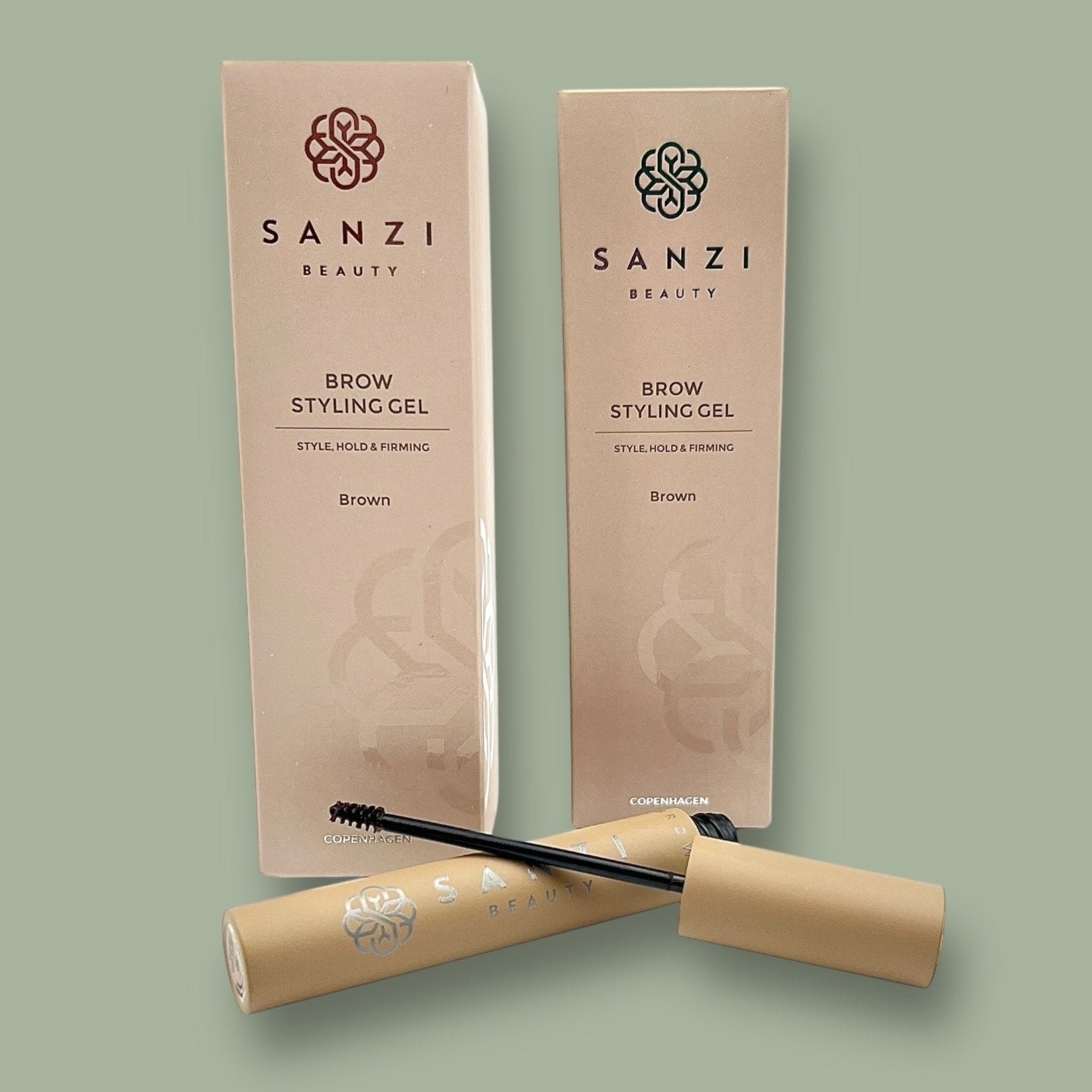 Sanzi Brow Styling Gel Brun